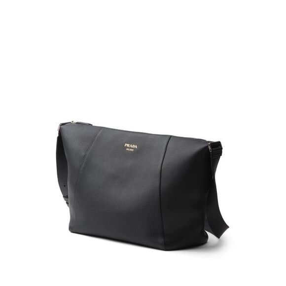 PRADA Nylon Messenger Bag Men BLACK Handbags - Picture 4 of 5